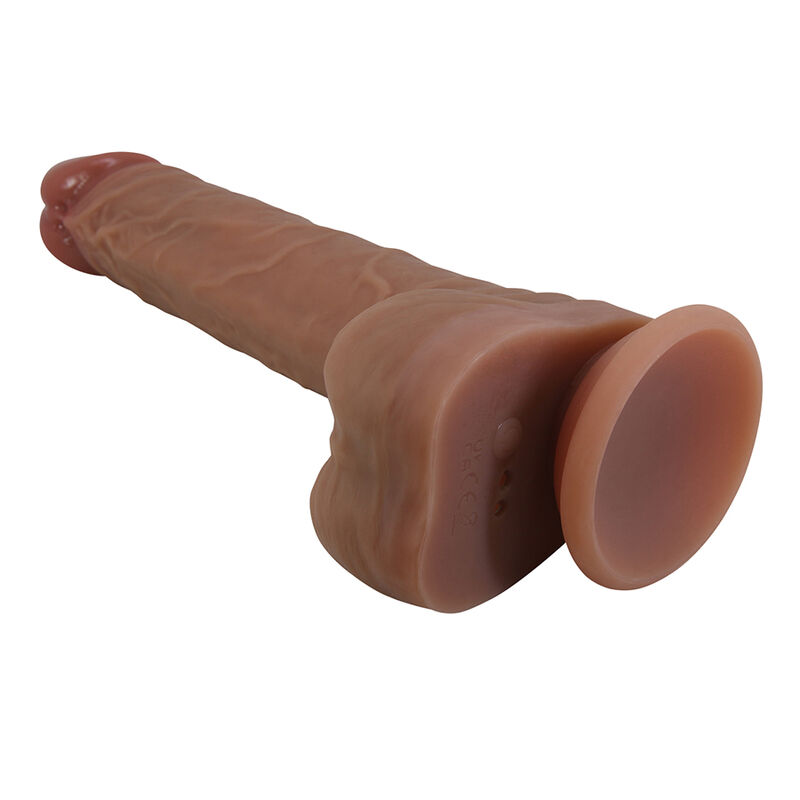 PRETTY LOVE - JONATHAN REALISTIC THRUSTING VIBRATOR WITH REMOTE CONTROL BROWN - Imagem de 2