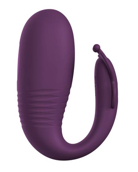 PRETTY LOVE - KLAY THRUSTING EGG VIBRATOR APP CONTROL PURPLE