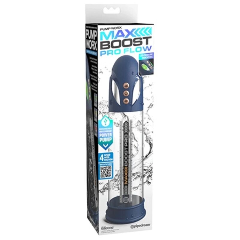 PUMP WORX - MAX BOOST PRO FLOW BLUE VACUUM PUMP 30.5 CM - Imagem de 4