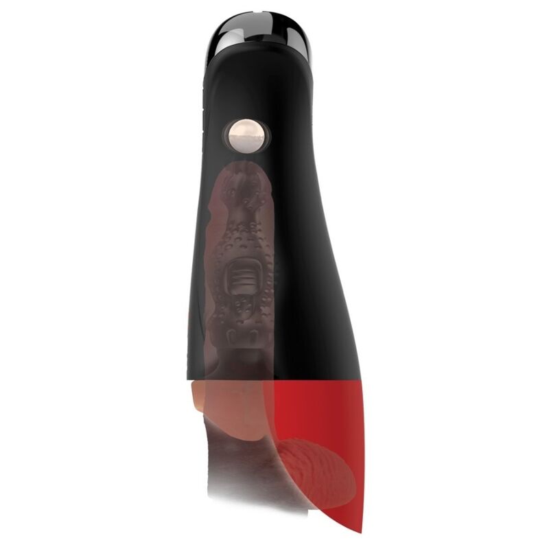 PDX ELITE - FAP-O-MATIC PRO XL AUTOMATIC VIBRATING STROKER BROWN 34.9 CM - Imagem de 3