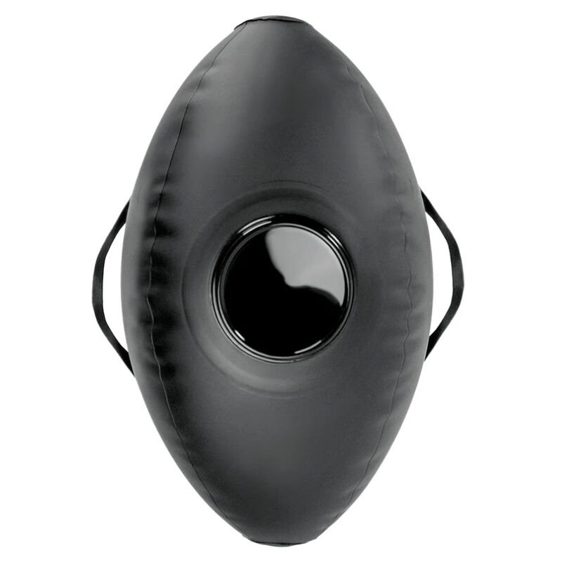 FETISH FANTASY SERIES - BODY DOCK INFLATABLE LOVE BALL WITH DILDO BLACK 41.9 CM - Imagem de 3