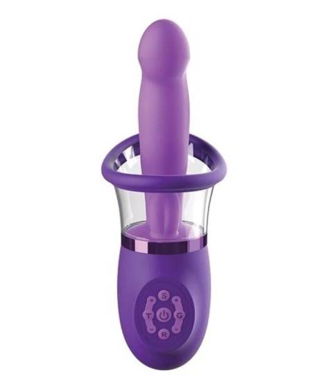 FANTASY FOR HER - ULTIMATE PLEASURE PRO PLUS RABBIT VIBRATOR PURPLE 20.3 CM