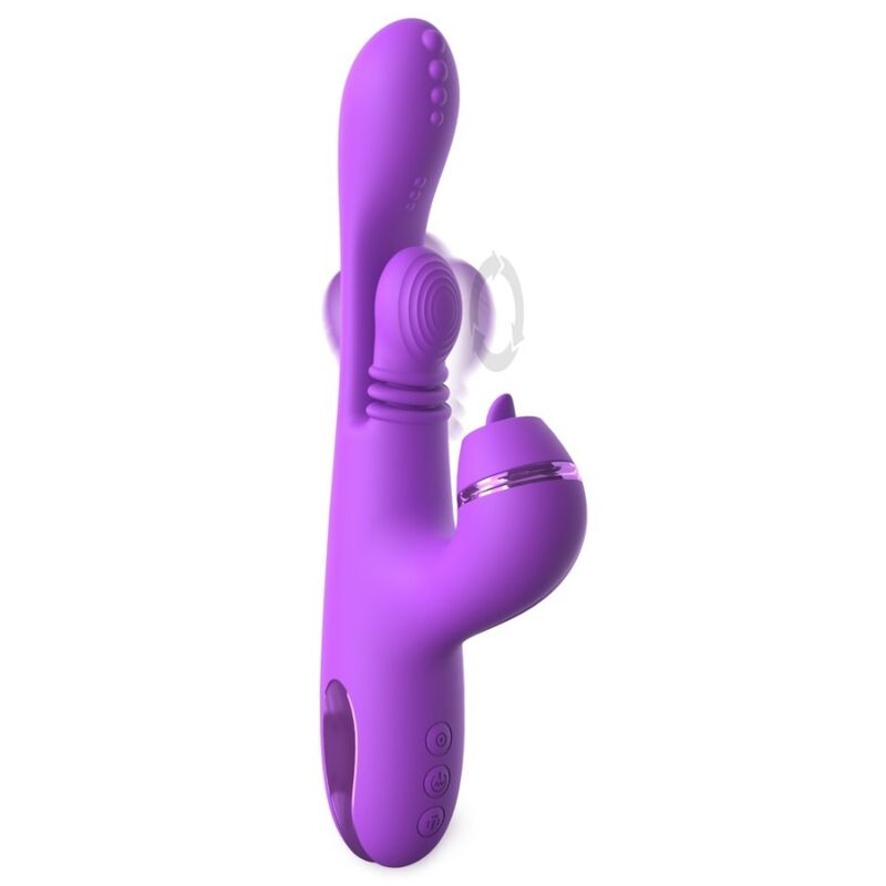 FANTASY FOR HER - INTIMOTION PULSE PRO VIBE RABBIT VIBRATOR PURPLE - Imagem de 3