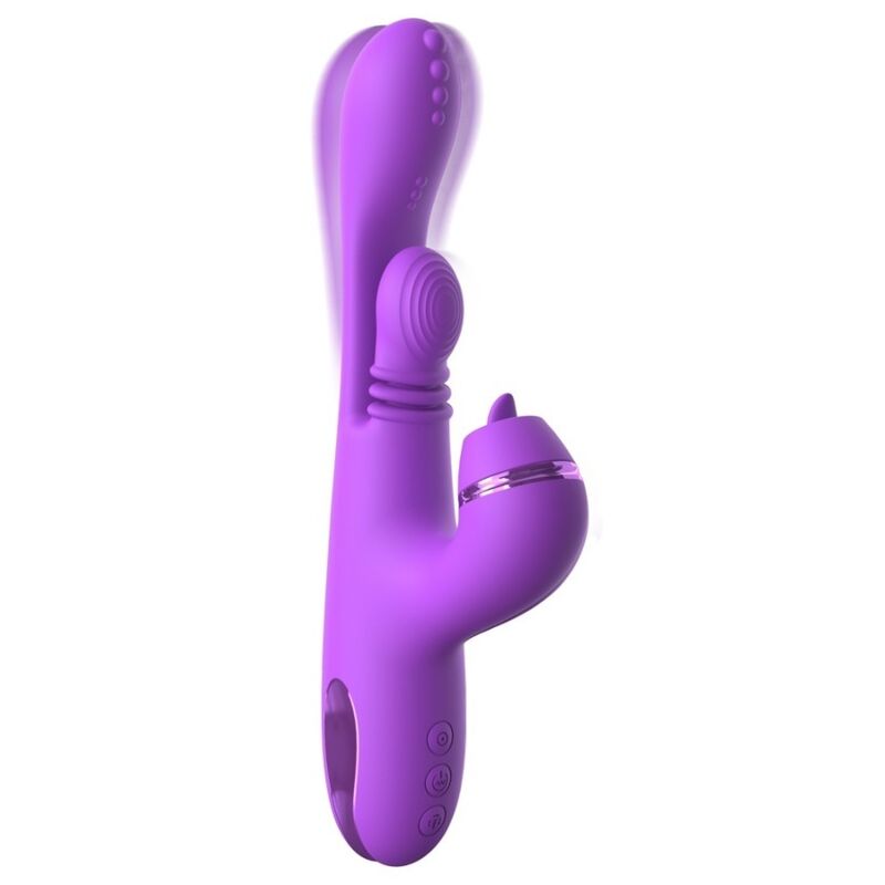 FANTASY FOR HER - INTIMOTION PULSE PRO VIBE RABBIT VIBRATOR PURPLE - Imagem de 5