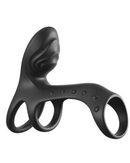 FANTASY C-RINGZ - ULTIMATE COUPLES CAGE PRO VIBRATING COCK RING 19.5 CM
