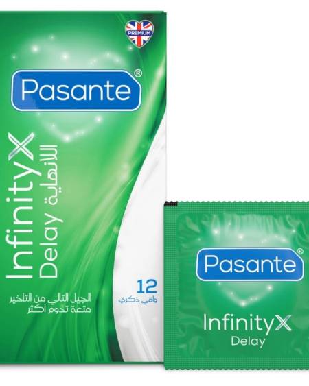 PASANTE - DELAY INFINITY CONDOMS 12 UNITS
