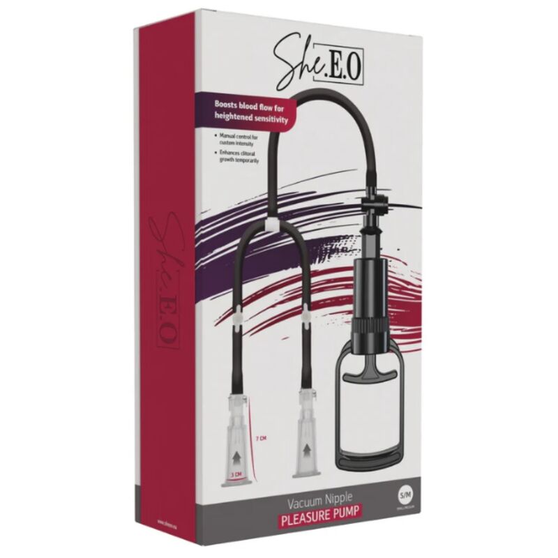 SHE.E.O - BOMBA DE VACÍO PARA PEZONES S/M - Imagem de 4