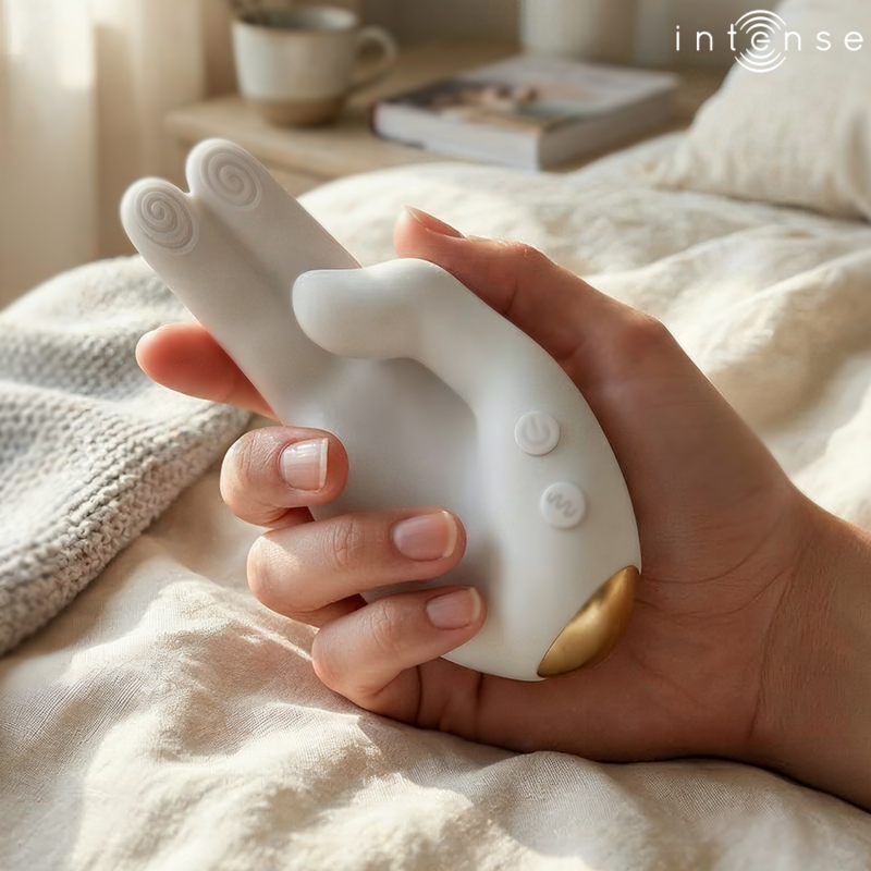 INTENSE - JIMMY HAND-SHAPED MULTIFUNCTION STIMULATOR WITH VIBRATION AND HEAT - Imagem de 2