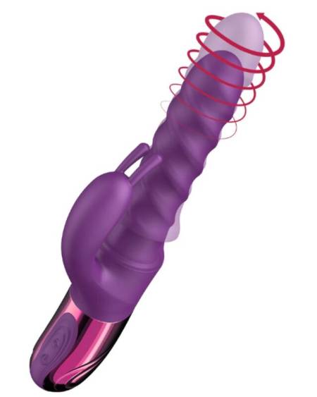 SHE.E.O - PURPLE RABBIT SWIRL VIBRATOR