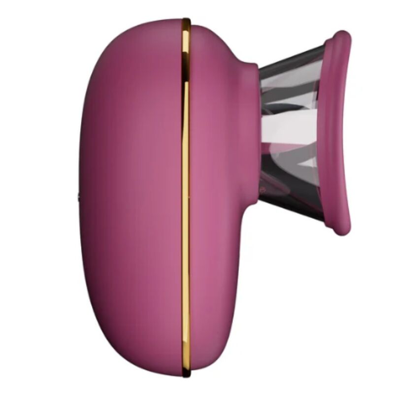 SHE.E.O - AUTOMATIC CLITORAL STIMULATING PUMP WITH LICKING EFFECT (PURPLE) - Imagem de 2