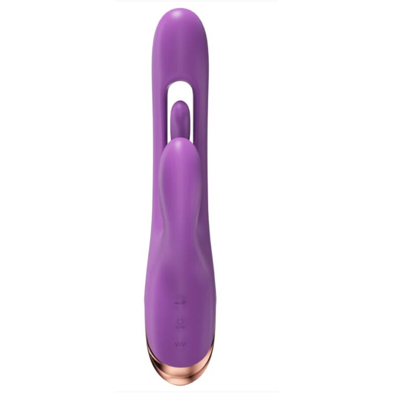 SHE.E.O - RABBIT G-SPOT VIBRATOR WITH DIGITAL MOVEMENT PURPLE - Imagem de 3
