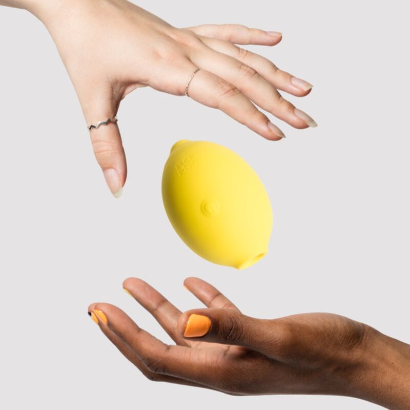 ROMP - LEMON CRUSH PLEASURE AIR CLITORAL STIMULATOR YELLOW - Imagem de 5