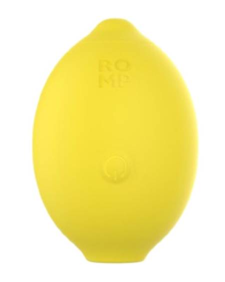 ROMP - LEMON CRUSH PLEASURE AIR CLITORAL STIMULATOR YELLOW
