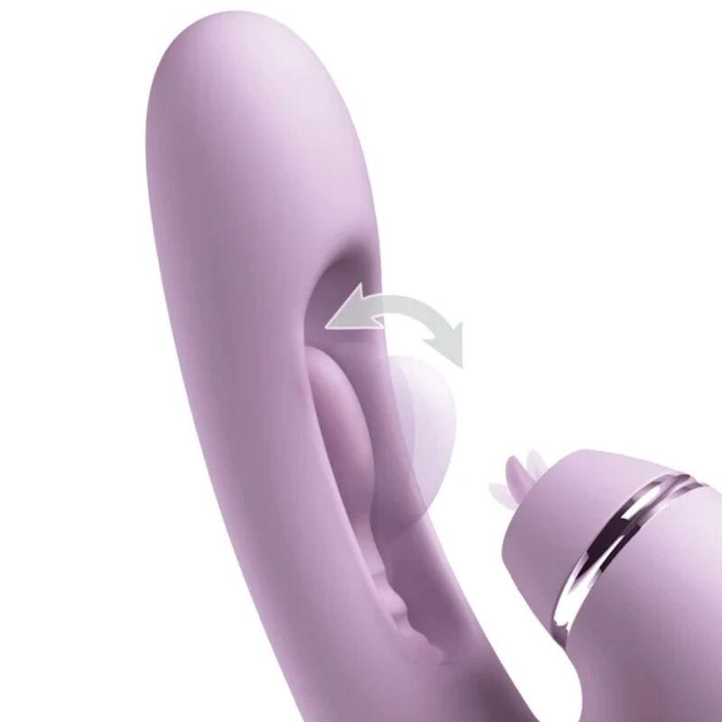 FANTASY FOR HER - G-TOUCH PULSE PRO PURPLE G-SPOT CLITORAL RABBIT VIBRATOR - Imagem de 2