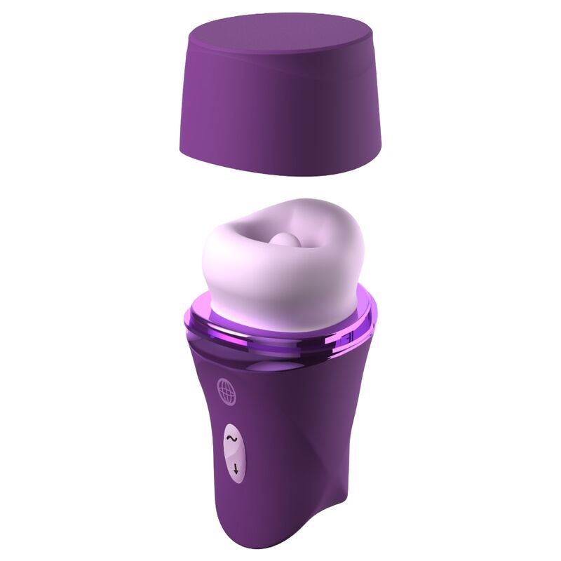 FANTASY FOR HER - LUSH KISS PLUSH PURPLE SUCTION LICKING CLITORAL STIMULATOR - Imagem de 3