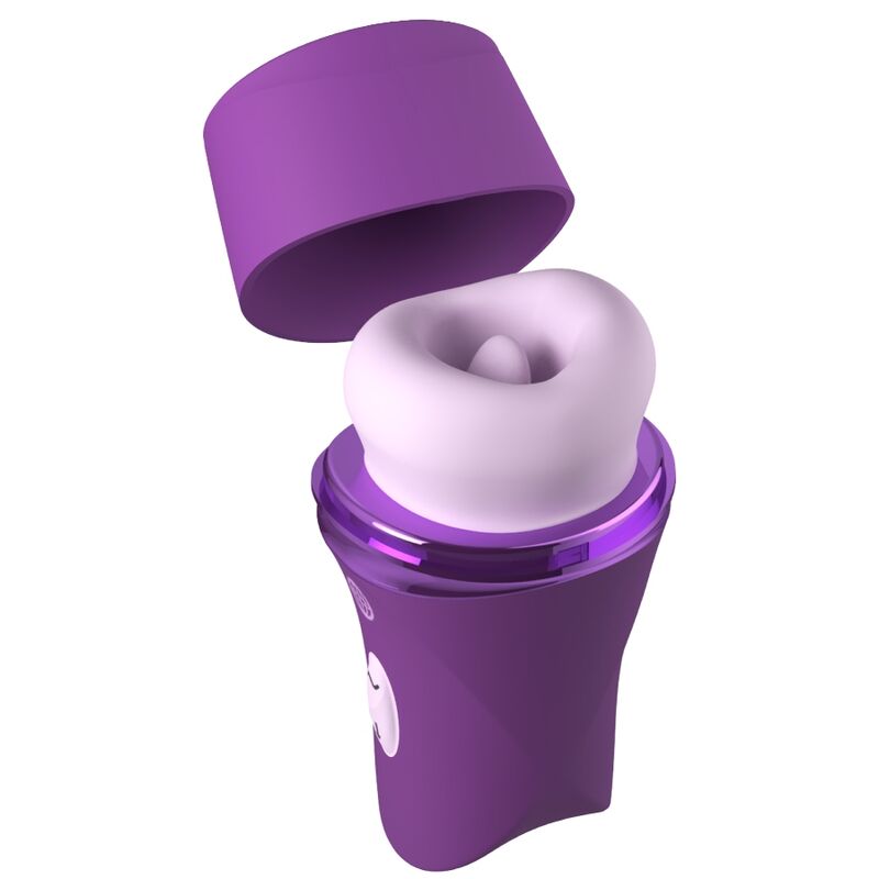 FANTASY FOR HER - LUSH KISS PLUSH PURPLE SUCTION LICKING CLITORAL STIMULATOR - Imagem de 2