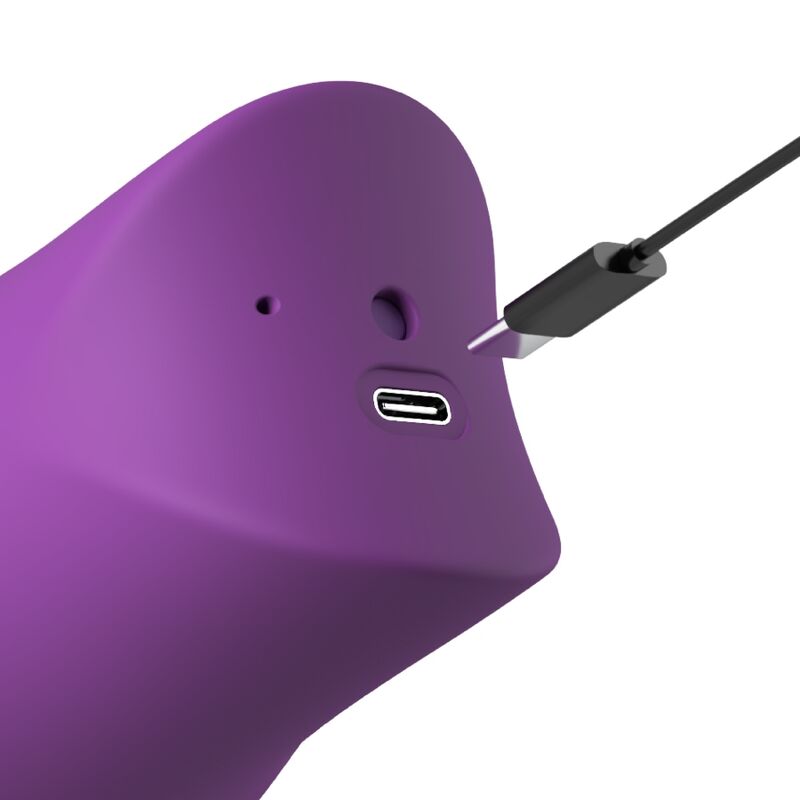 FANTASY FOR HER - LUSH KISS PLUSH PURPLE SUCTION LICKING CLITORAL STIMULATOR - Imagem de 5