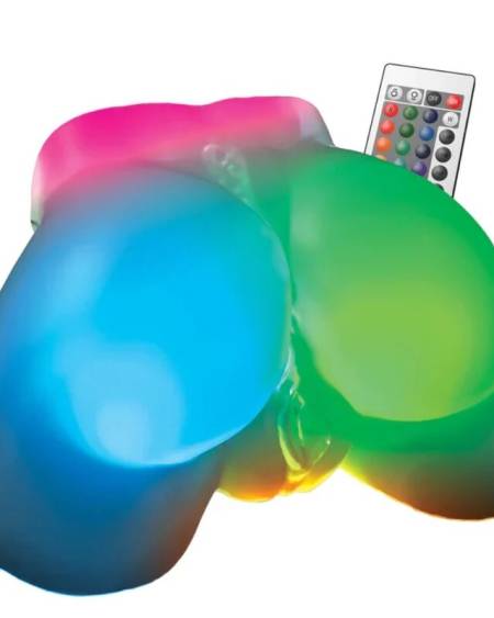 PDX ELITE - GO-GO BOOTY LED MEGA ILLUMINATED MALE MASTURBATOR
