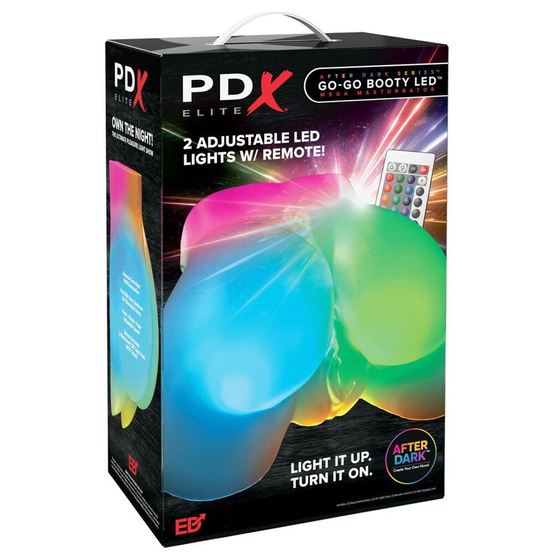 PDX ELITE - GO-GO BOOTY LED MEGA ILLUMINATED MALE MASTURBATOR - Imagem de 2