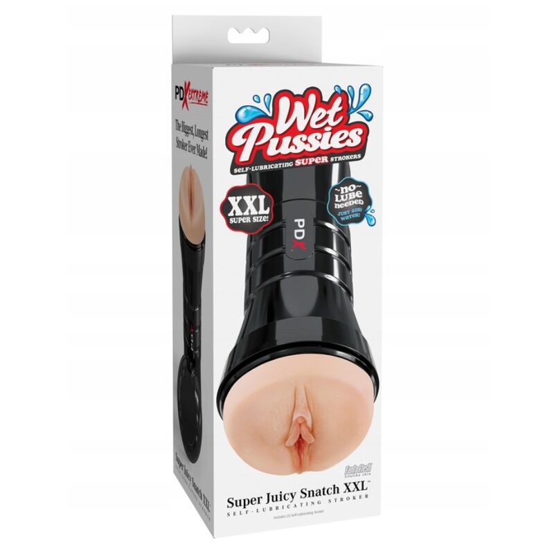 PDX EXTREME - WET PUSSIES SUPER JUICY SNATCH XXL LIGHT MASTURBATOR - Imagem de 5