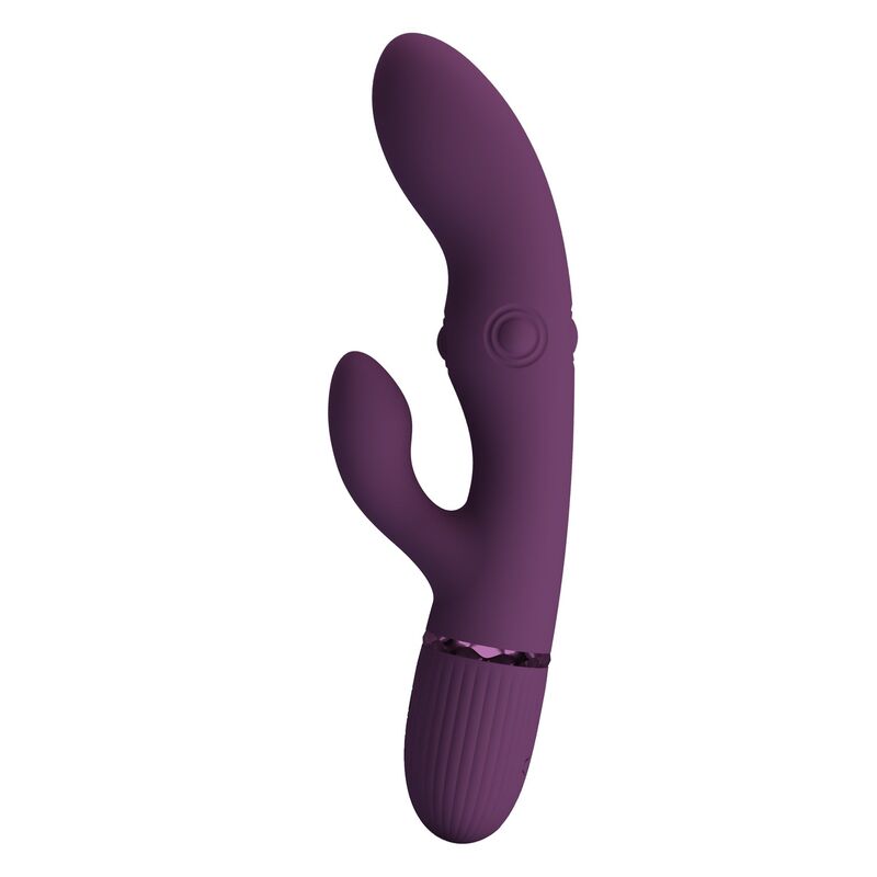 PRETTY LOVE - ZACH RECHARGEABLE THRUSTING RABBIT VIBRATOR 5+5 FUNCTIONS - Imagem de 2