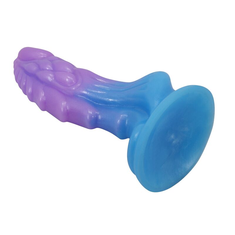 POWER MONSTERS - ATLANTEANS REALISTIC DILDO WITH SUCTION CUP 19 CM Ø 5 CM BLUE PURPLE - Imagem de 5