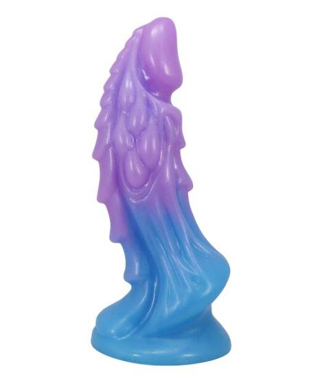 POWER MONSTERS - ATLANTEANS REALISTIC DILDO WITH SUCTION CUP 19 CM Ø 5 CM BLUE  PURPLE