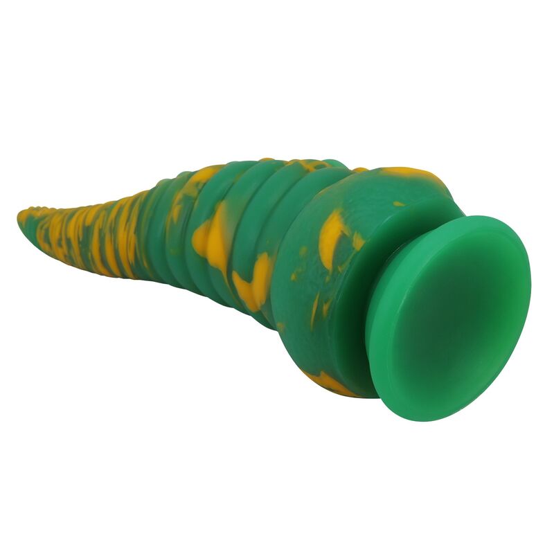 POWER MONSTERS - ABYSSAL COLOSSUS BICOLOR FANTASY SILICONE DILDO 22.5 CM Ø 6 CM - Imagem de 4