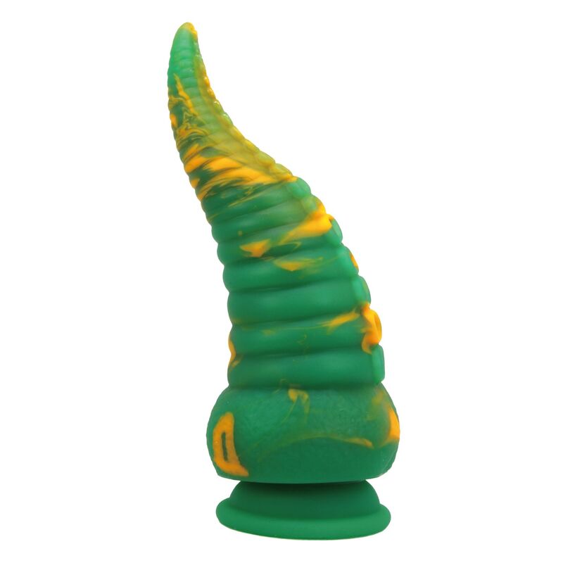 POWER MONSTERS - ABYSSAL COLOSSUS BICOLOR FANTASY SILICONE DILDO 22.5 CM Ø 6 CM - Imagem de 2