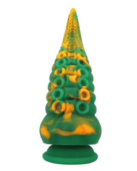 POWER MONSTERS - ABYSSAL COLOSSUS BICOLOR FANTASY SILICONE DILDO 22.5 CM Ø 6 CM