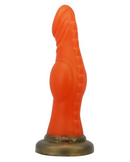 POWER MONSTERS - BLAZEHEART CHARGER FANTASY SILICONE DILDO 18.5 CM Ø 4.5 CM