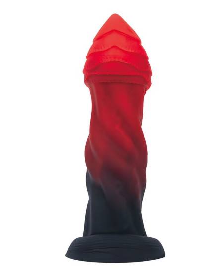 POWER MONSTERS - INFERNAL GOLIATH BICOLOR FANTASY SILICONE DILDO 25 CM Ø 6 CM