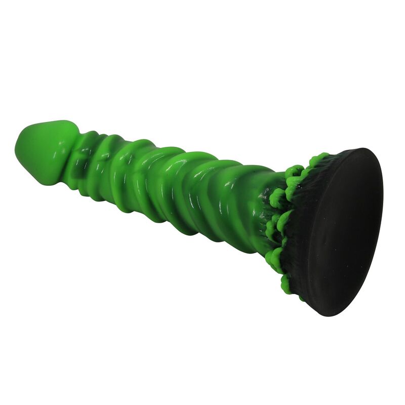 POWER MONSTERS - MANTICORE FANTASY SILICONE DILDO 23 CM Ø 5 CM - Imagem de 5