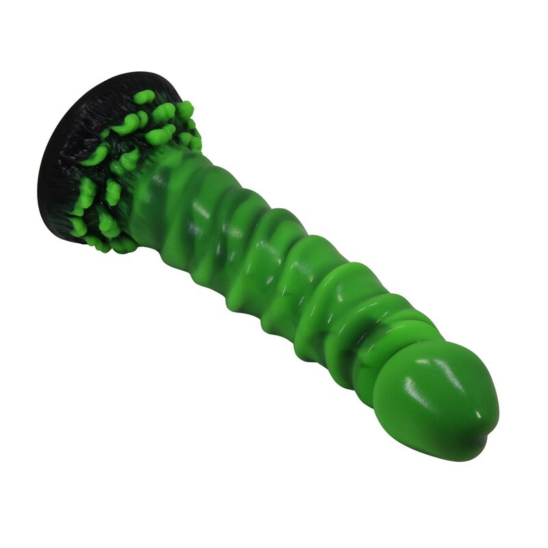 POWER MONSTERS - MANTICORE FANTASY SILICONE DILDO 23 CM Ø 5 CM - Imagem de 4