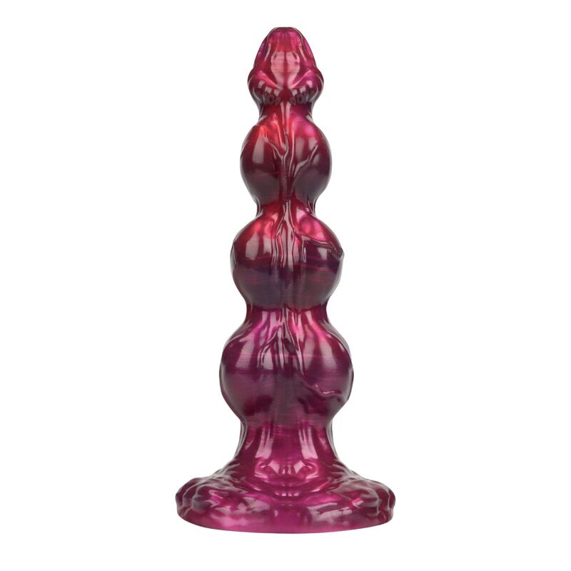 POWER MONSTERS - PRIMAL BEASTLORD PINK TRANSLUCENT FANTASY SILICONE DILDO 26 CM Ø 5 CM - Imagem de 2