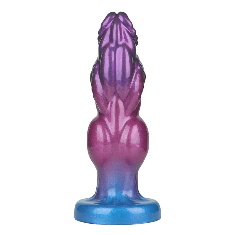 POWER MONSTERS - RIFT TITAN BICOLOR INFLATABLE FANTASY SILICONE DILDO 24 CM Ø 5 CM - Imagem de 3