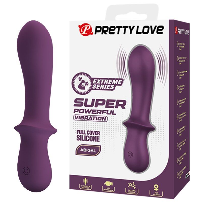 PRETTY LOVE - ABIGAIL RECHARGEABLE VIBRATOR 10 FUNCTIONS PURPLE
