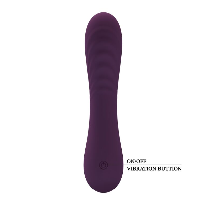 PRETTY LOVE - ALEXISROSE RECHARGEABLE VIBRATOR 10 FUNCTIONS PURPLE - Imagem de 2