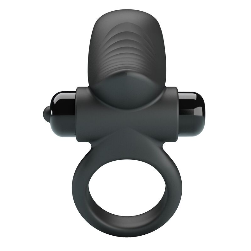 PRETTY LOVE - ADRIEN VIBRATING PENIS RING 10 FUNCTIONS BLACK - Imagem de 5