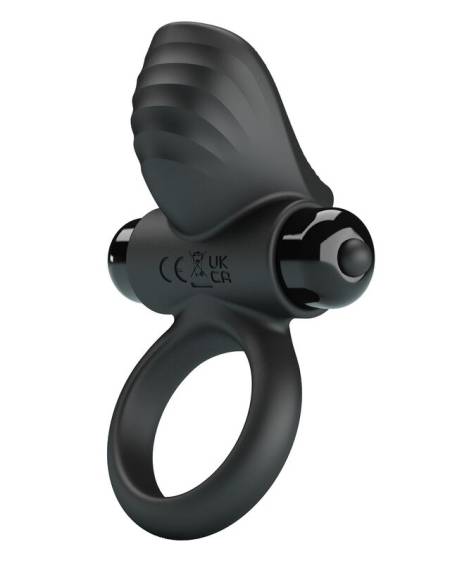 PRETTY LOVE - ADRIEN VIBRATING PENIS RING 10 FUNCTIONS BLACK
