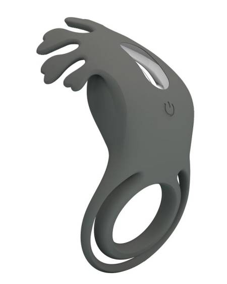 PRETTY LOVE - RECHARGEABLE VIBRATING RING WITH STIMULATOR
