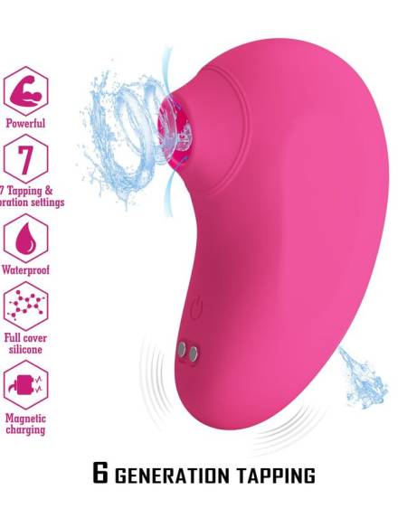 PRETTY LOVE - ARILA RECHARGEABLE CLITORAL SUCTION STIMULATOR WITH VIBRATION PINK