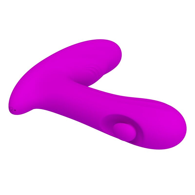 PRETTY LOVE - BAUER RECHARGEABLE PROSTATE MASSAGER 12 MODES PURPLE - Imagem de 5