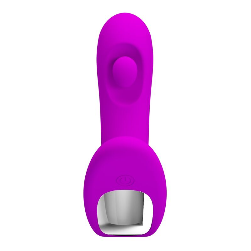 PRETTY LOVE - BAUER RECHARGEABLE PROSTATE MASSAGER 12 MODES PURPLE - Imagem de 3