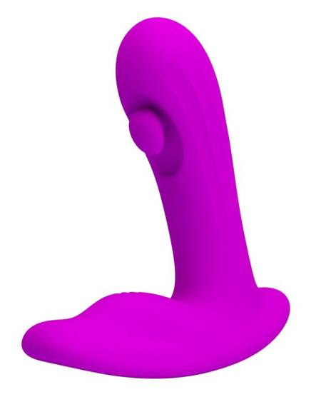 PRETTY LOVE - BAUER RECHARGEABLE PROSTATE MASSAGER 12 MODES PURPLE