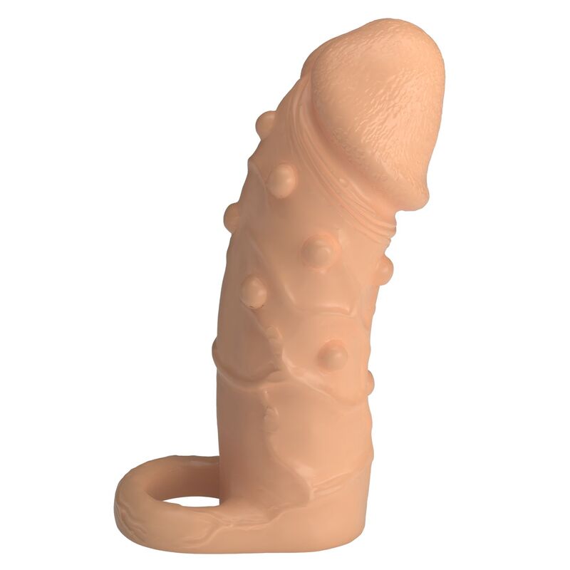 PRETTY LOVE - DORT PENIS EXTENSION SLEEVE 14 CM Ø 4 CM NATURAL - Imagem de 2