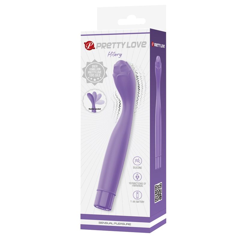 PRETTY LOVE - HENRY FLEXIBLE G-SPOT VIBRATOR PURPLE - Imagem de 3