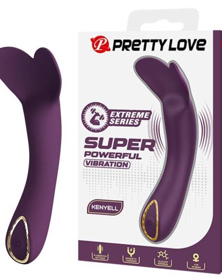 PRETTY LOVE - KENYELL RECHARGEABLE VIBRATOR 10 FUNCTIONS PURPLE