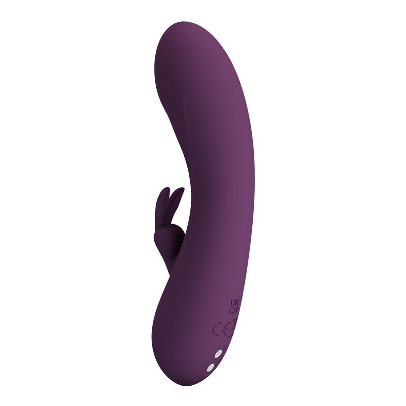 PRETTY LOVE - LANDYN RECHARGEABLE RABBIT VIBRATOR 10 FUNCTIONS PURPLE - Imagem de 5