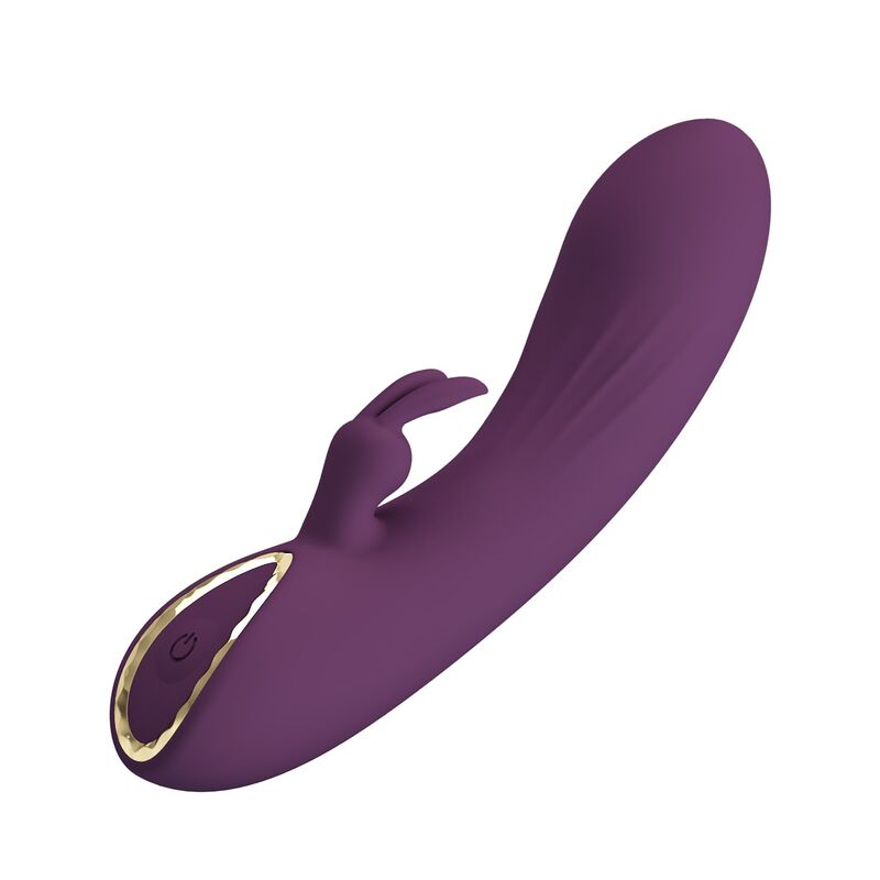 PRETTY LOVE - LANDYN RECHARGEABLE RABBIT VIBRATOR 10 FUNCTIONS PURPLE - Imagem de 2